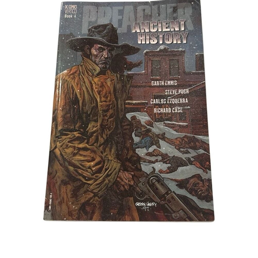 Preacher Book 4 Ancient History Ennis Paperback‎ Graphic Novel DC / Vertigo 1997